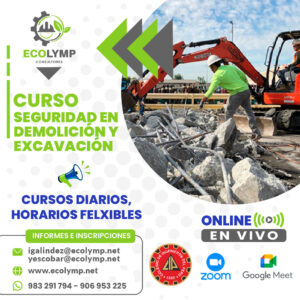 CURSO SEGURIDAD EN DEMOLICIÓN Y EXCAVACIÓN - Imagen 1