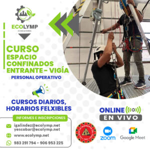 CURSO ESPACIOS CONFINADOS (ENTRANTE – VIGÍA) - Imagen 1